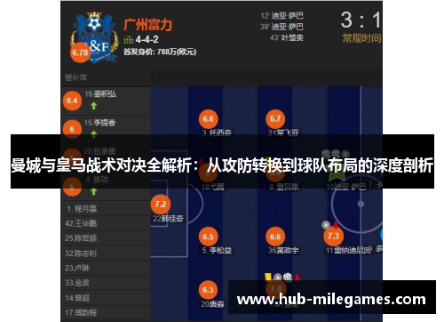 曼城与皇马战术对决全解析：从攻防转换到球队布局的深度剖析