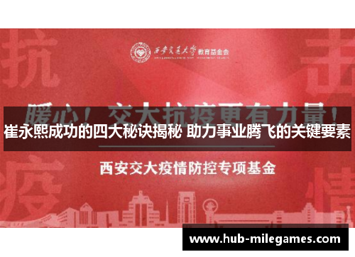 崔永熙成功的四大秘诀揭秘 助力事业腾飞的关键要素