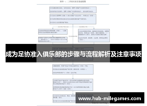 成为足协准入俱乐部的步骤与流程解析及注意事项