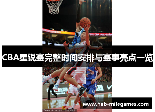 CBA星锐赛完整时间安排与赛事亮点一览